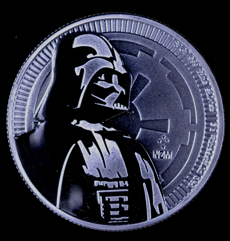 1 oz silver darth vader