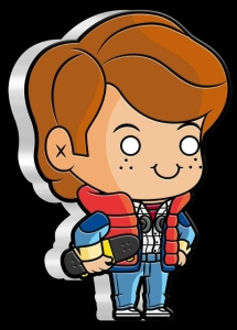 2020 $2 Niue - Back To The Future 35th Anniversary: Marty McFly