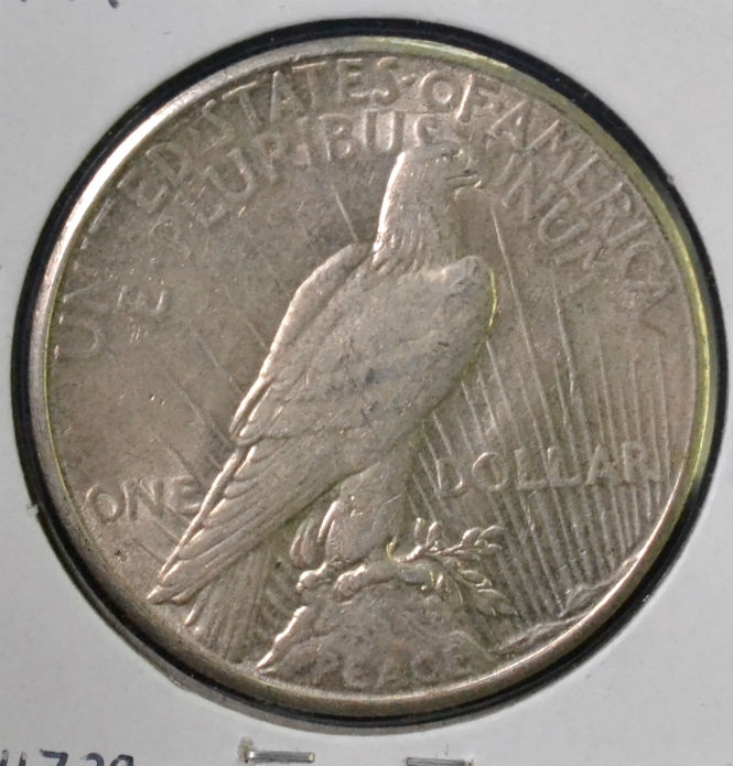 1926-S Peace Dollar - AU