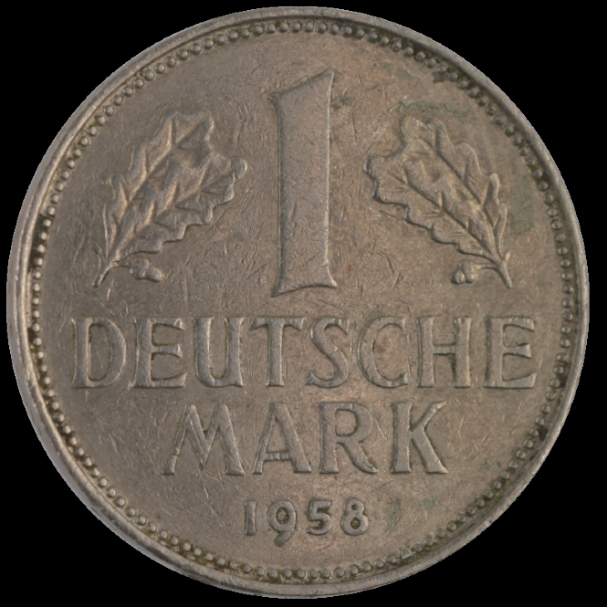 1/2 Deutsche Mark 旧貨幣 1950 G Germany 1 Deutsche Mark Coin | eBay