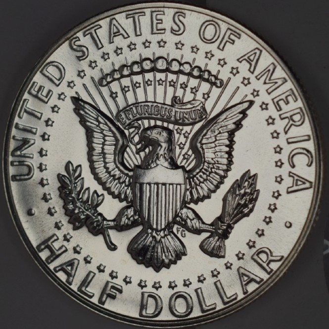 1964 Us 50¢ Kennedy Half Dollar Gem Proof
