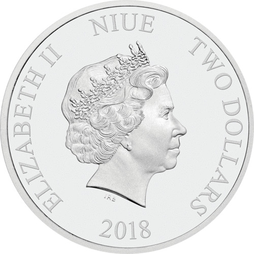 2018 Niue $2 - Cruella De Vil: Disney Villains - New Zealand Mint