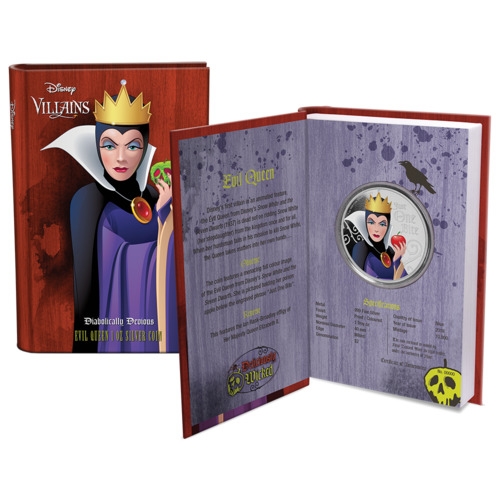  Silver Buffalo Disney Villains Queen