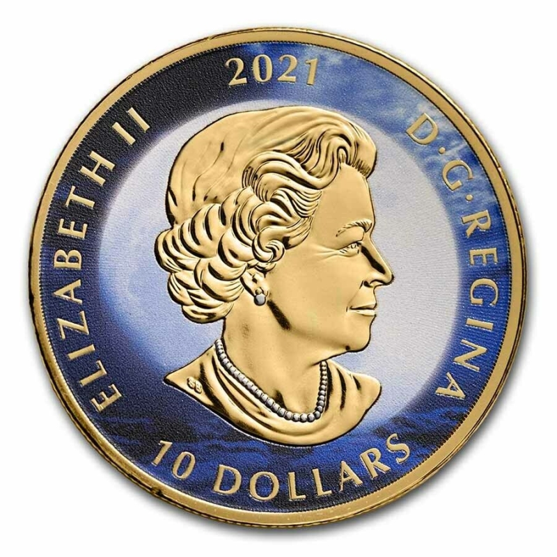 2021 Canada $10 - Werewolf: Full Moon Edition - Rogue Island (2oz