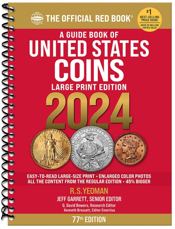 The Official Red Book A Guidebook of United States Coins 2023 Large