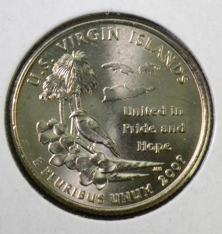 2009P U.S. Virgin Islands Quarter BU