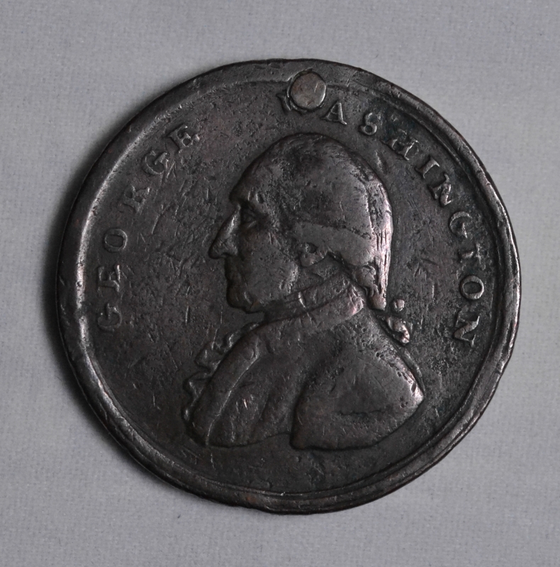 1795 Washington Penny Liberty and Security Asylum Edge