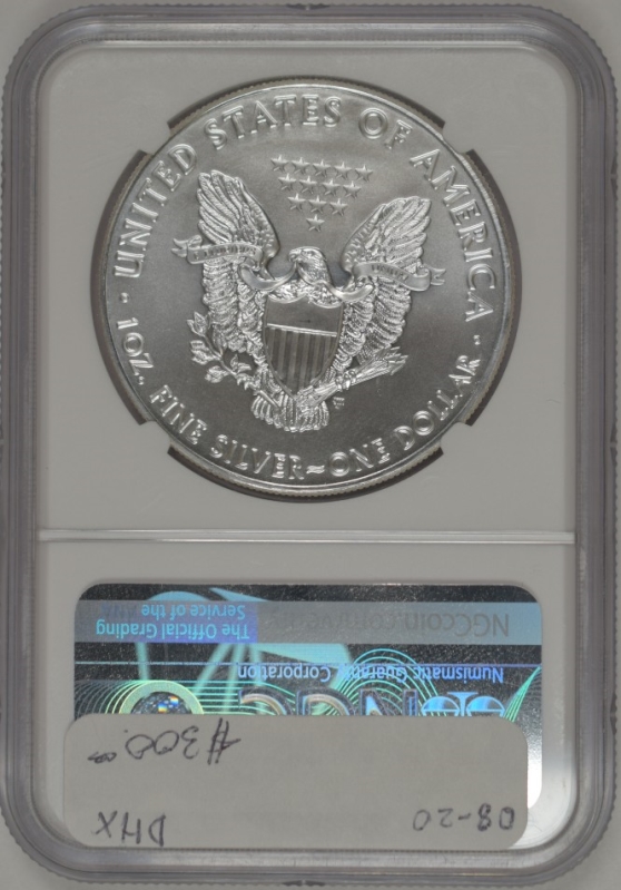 2020-P $1 - American Silver Eagle (Emergency Issue) - NGC MS70