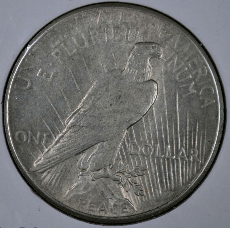 1926 $1 Peace Silver Dollar - About Uncirculated Plus