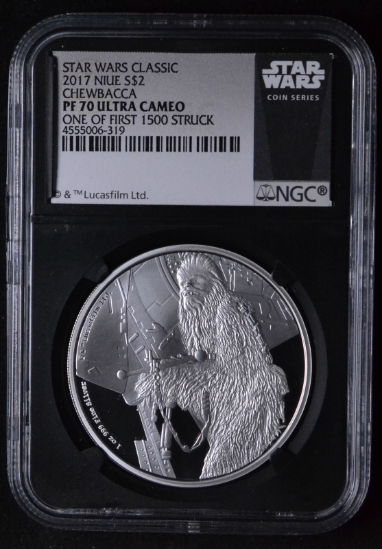 chewbacca silver coin