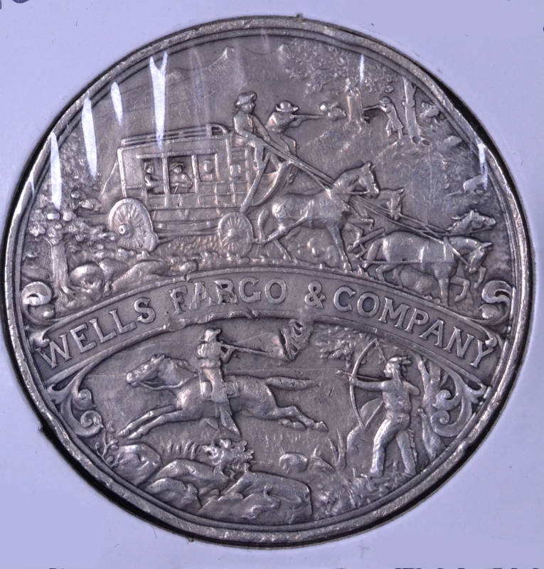 1902 Wells Fargo Co. Semicentennial SoCalled Dollar