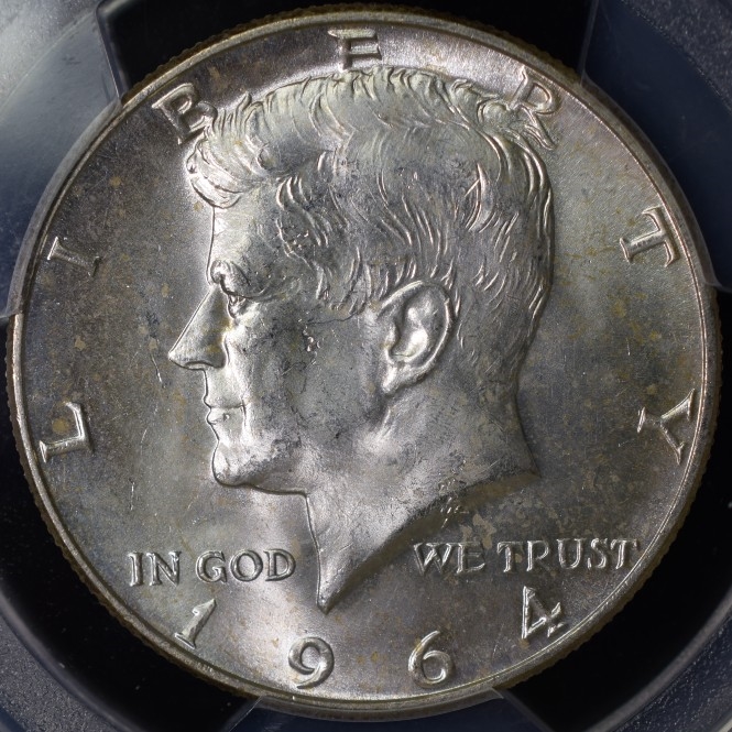 1964-D Kennedy Half Dollar - PCGS MS64