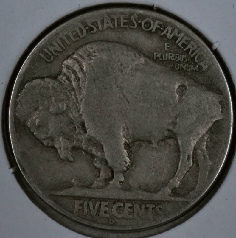 1925-D 5C Buffalo Nickel - Fine Plus