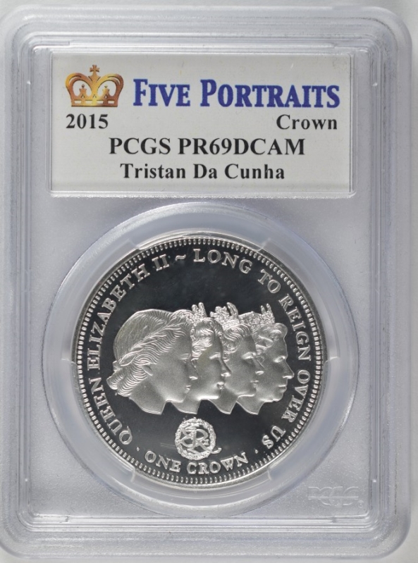 【貴重 激レア】5Won PR69DCAM 2015 PCGS鑑定 Welcome to Infinity Coins