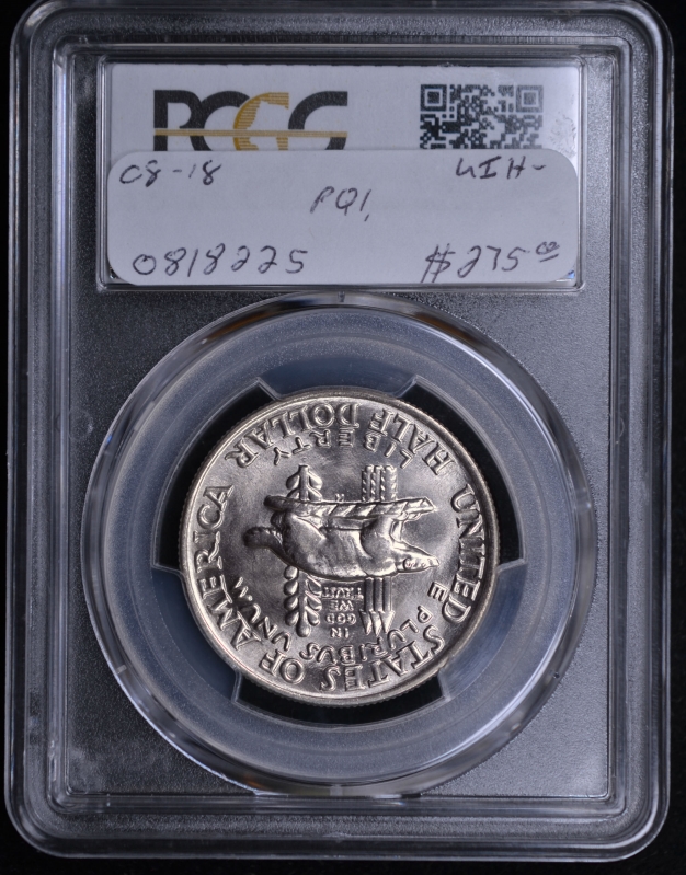 1936 50C Wisconsin Commemorative Half Dollar PQ! - PCGS MS66 35681001