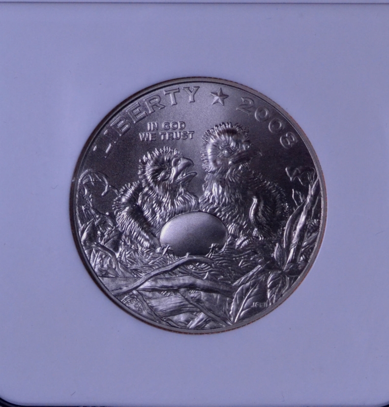 2008-S Bald Eagle Recovery Commemorative Half Dollar NGC MS 70 2333856-026