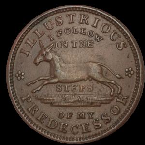 1837 U.S. 1¢ - Hard Times Token: Executive Experiment