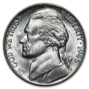 1940's Jefferson Nickels