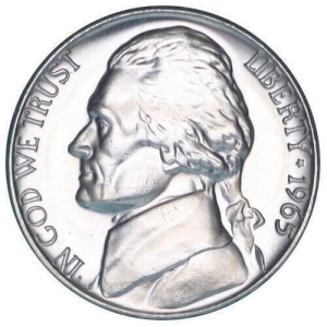 1960's Jefferson Nickels
