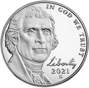 2020's Jefferson Nickels