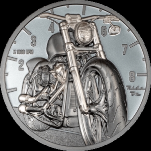 2024 Cook Islands The Journey Motorbike 2oz .999 Silver Coin