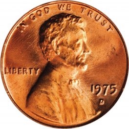 1970's Lincoln Memorial Pennies