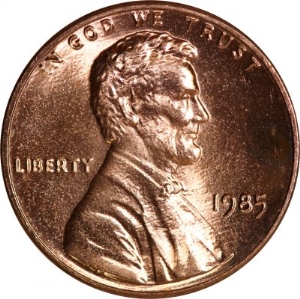 1980's Lincoln Memorial Pennies