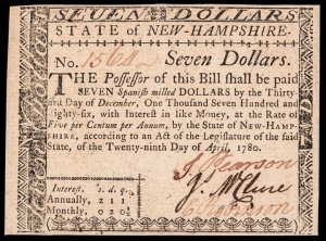All Colonial Currency