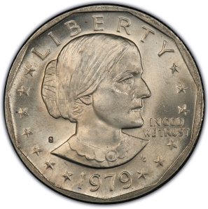 1979-S U.S. $1 - Susan B. Anthony Dollar - BU