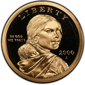2000-S U.S. $1 - Sacagawea Dollar - Proof