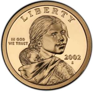 2002-S U.S. $1 - Sacagawea Dollar - Proof