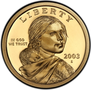 2003-S U.S. $1 - Sacagawea Dollar - Proof