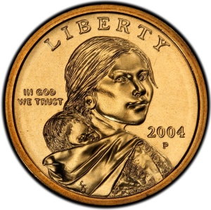 2004-P U.S. $1 - Sacagawea Dollar - BU