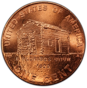 2009-P U.S. 1¢ - Lincoln Bicentennial Cent: Birth and Early Childhood - BU