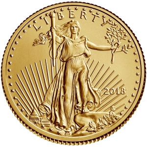1986-Date U.S. $5 - 1/10oz American Gold Eagle - BU (Random Date) Type 1