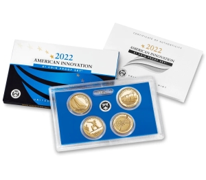 2022-S U.S. $1 - American Innovation Dollar - Proof Set