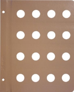 Dansco 20mm Additional Page Only - No Dates