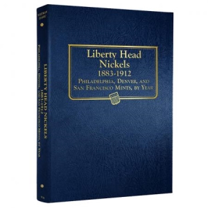 Whitman Liberty Head Nickels 1883 - 1912 Philadelphia, Denver and San Francisco Mints by Yeah Album 