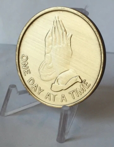 Clear Plastic Easel Style Small Coin Stand