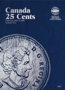 Whitman Canada 25 Cents Collection 2001 - 2009 Number Five #4087