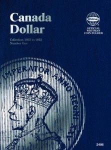 Whitman Canada Dollar Collection 1935 - 1952 Folder #2486