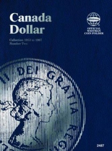 Whitman Canada Dollar Collection 1953 - 1967 Folder #2487