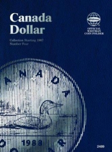 Whitman Canada Dollar Collection Starting 1987 Folder #2489