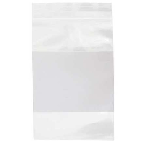 2" x 3" Seal Top Write-On Bags - 2 Mil - 100 Pack