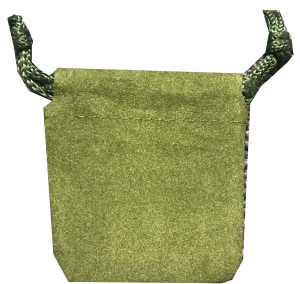2" x 2.5" Felt Coin Pouch - Green