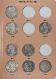 Dansco Morgan Dollar Additional Page Only