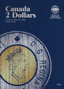 Whitman Canada 2 Dollars Collection Starting 1996 Folder #4014