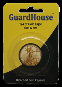 Guardhouse 1/4oz Gold Eagle Direct Fit Coin Capsule