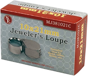SE 10x 21mm Jeweler's Loupe MJ381021C