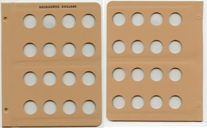 Sacagawea Dollars Additional Dansco Page No Dates